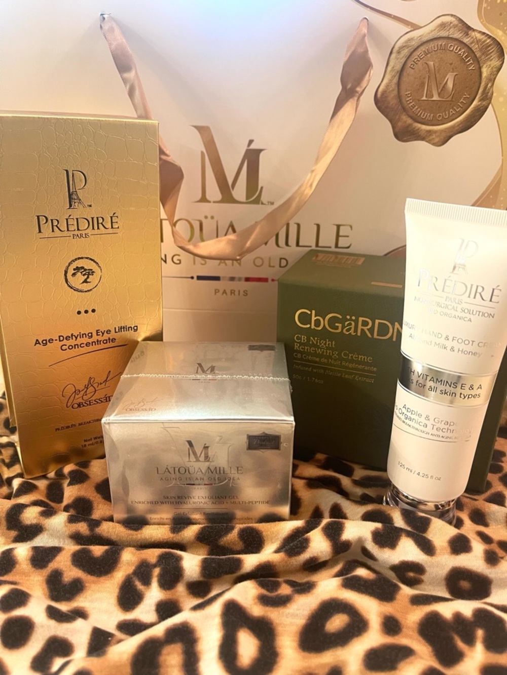 Prédiré Age-Defying Eye Lifting Concentrate — Gold